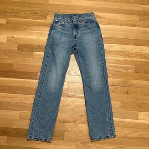Levi's 501 Blue Denim Jeans